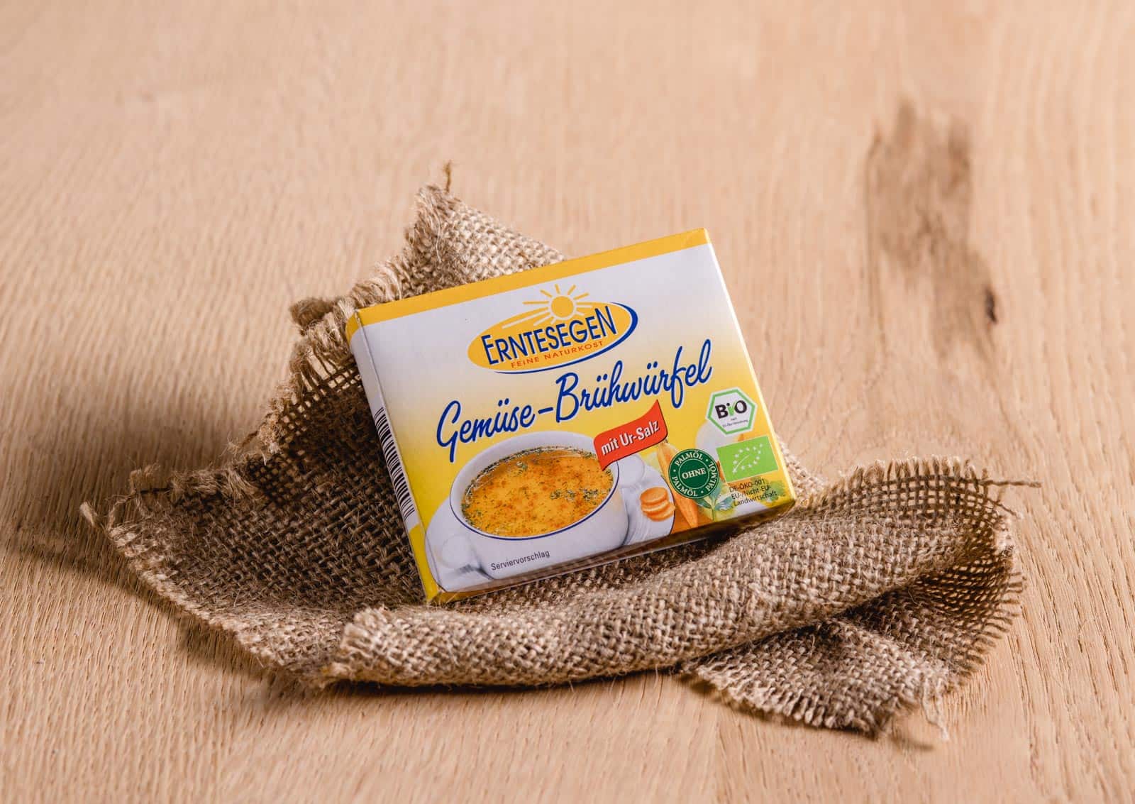 Bio Brühwürfel mit Gemüse